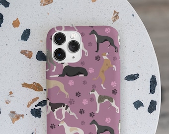 Etui Greyhound Tough do Samsunga®, prezent dla mamy charta, Whippet iPhone 14, 15, prezent dla miłośnika psów Greyhound