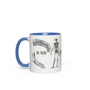 Custom Anatomy Mug, Anatomy Gift, Surgeon Coffee Mug, Orthopedic Gift ...