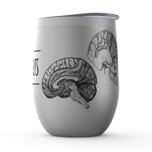 Chic Sassy Brain Wine Tumbler for Awareness