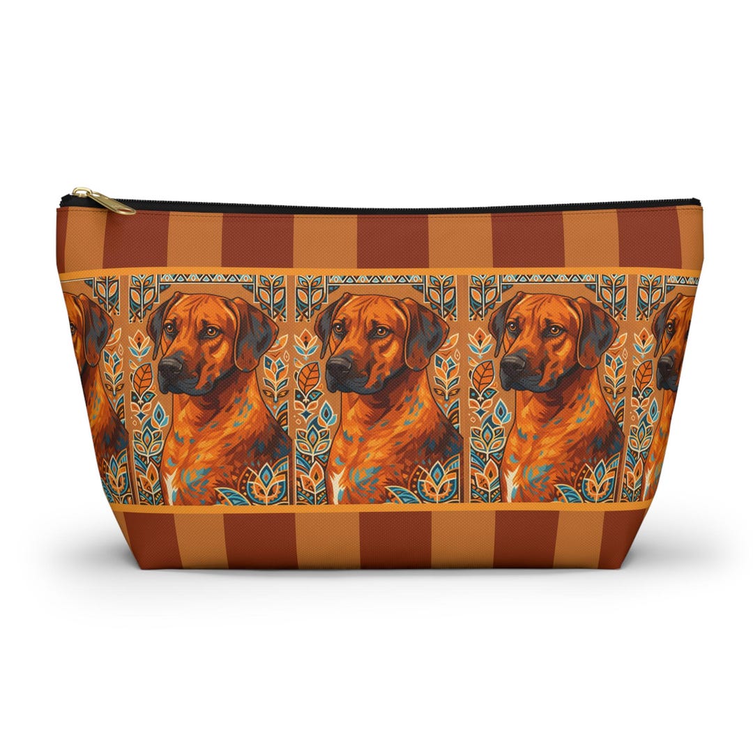 Rhodesian Ridgeback Back Pattern Custom Rhodesian Ridgeback Pattern Accessory Pouch - Etsy