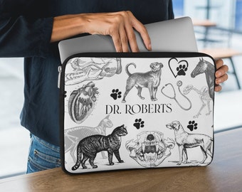 Veterinarian Gift, Future Doctor, Vet Student Gift, Vet School Gift,  Veterinarian Gift, Veterinary,Future Dogtor Laptop Sleeve