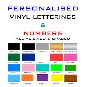 Calcomanías de vinilo personalizadas con letras personalizadas para uso en exteriores, letreros, tiendas, rotulación de automóviles, furgonetas, letras preespaciadas, autoadhesivas