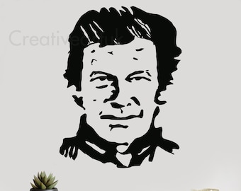 Imran Khan Vinyl Aufkleber: Auto, Laptop, Wandkunst