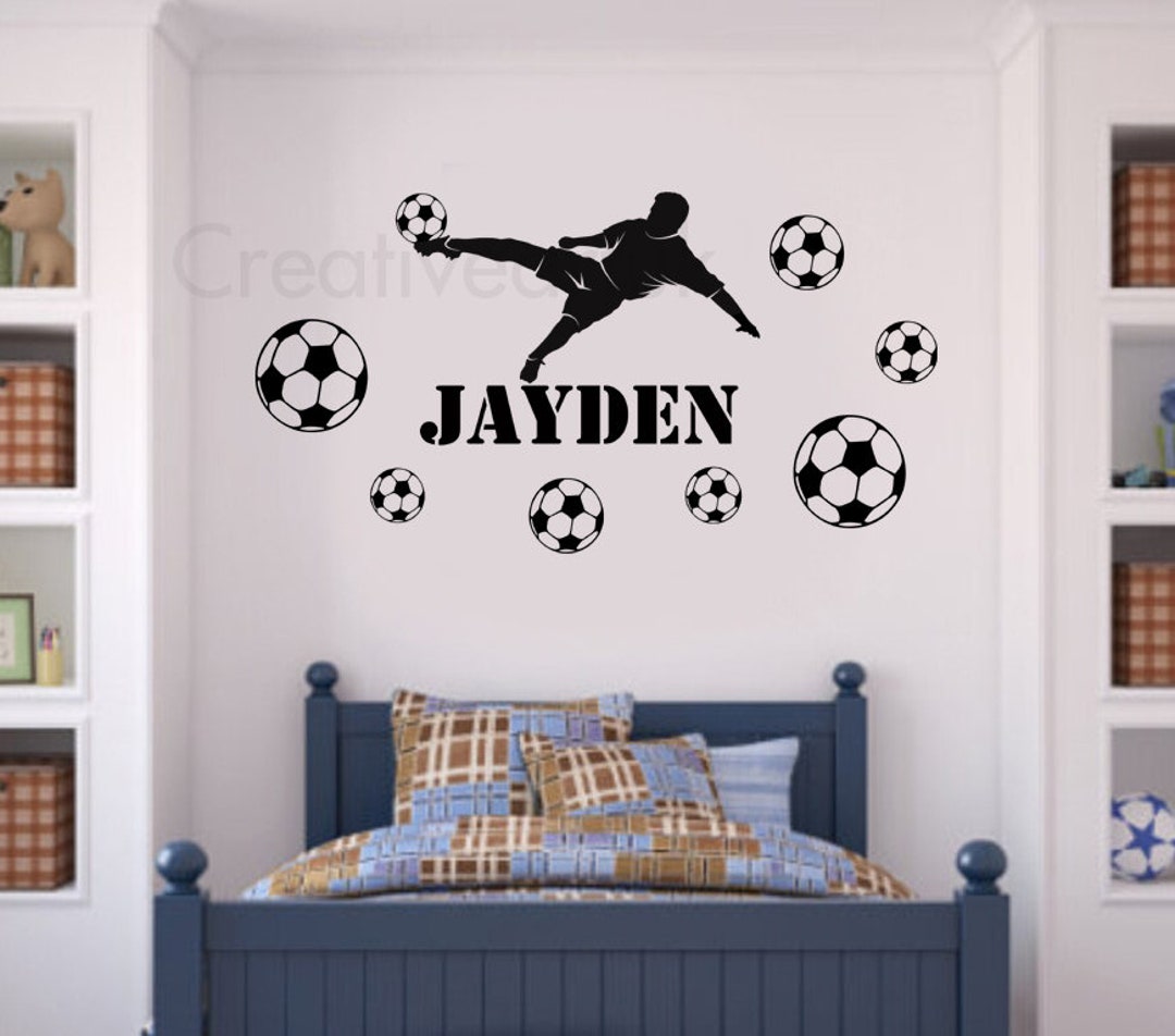 Personalised Boys Bedroom Medal Holder Storage Rail Child's Football Wall Sign - Israel
