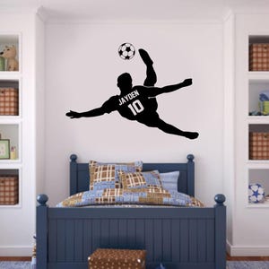Football Wall Sticker Soccer DIY Vinyl Wall Sticke... – Grandado