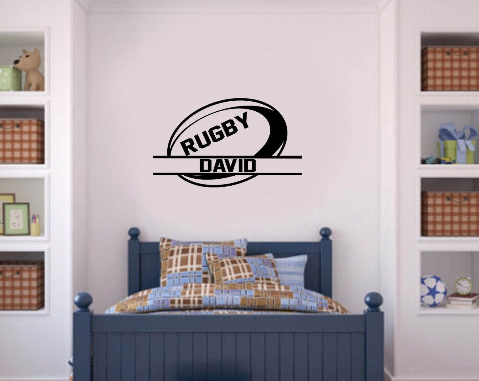 Abnehmbare Fußball-Wandaufkleber, 3D-Vinyl, 36x39 Cm – Für Jungenzimmer & Sport-Dekoration