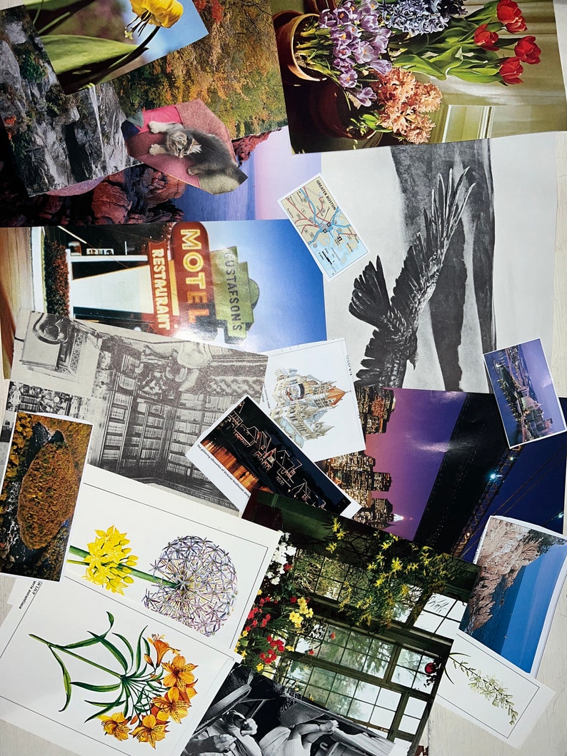 Paper Ephemera Collage Materials Bundle 50 Pack Random Assortment - Etsy