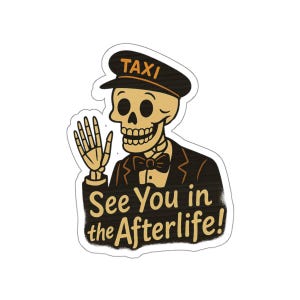Benny Halloweentown Sticker - Die-Cut Stickers - See you in the afterlife, Halloween Sticker, Disney, Cromwell Witches, Benny Sticker