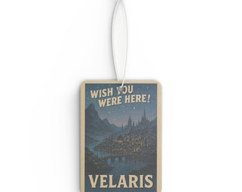 ACOTAR Velaris 車用芳香剤、本好きのインテリア、ロマンチックなギフト、スタイリッシュな車用アクセサリー、Sarah J Maas、いばらの宮廷ギフト