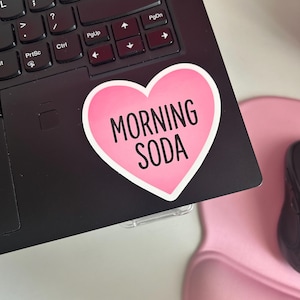 Morning Soda - Glossy Die Cut Sticker