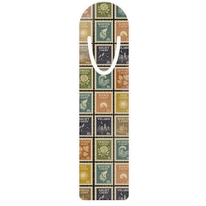 ACOTAR Stamps Book Mark, Perfect for Romantasy Readers, Book Lovers Gift, Sarah J Maas, Booktok, Velaris, ACOTAR Gifts