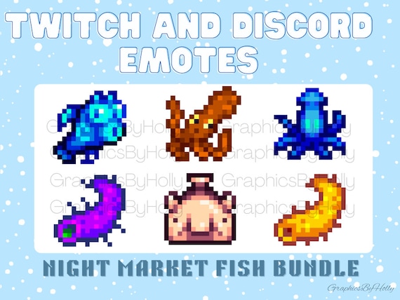 Night Market Fish Bundle Stardew Valley Instant Digital -  Israel