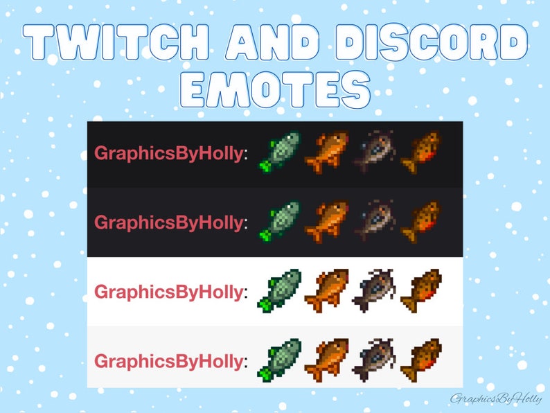 River Fish Bundle Stardew Valley Instant Digital Download Twitch