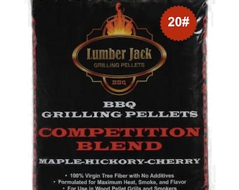 Lumber Jack Maple-Hickory-Cherry - Competition Blend BBQ Grilling Pellets