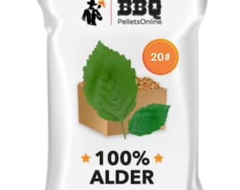 BBQ Pellets Online 100% Alder Wood BBQ Pellets 10# to 240#