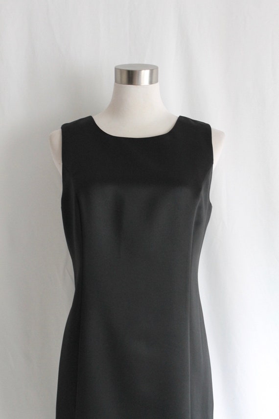 Satin Shift Dress - Size 6