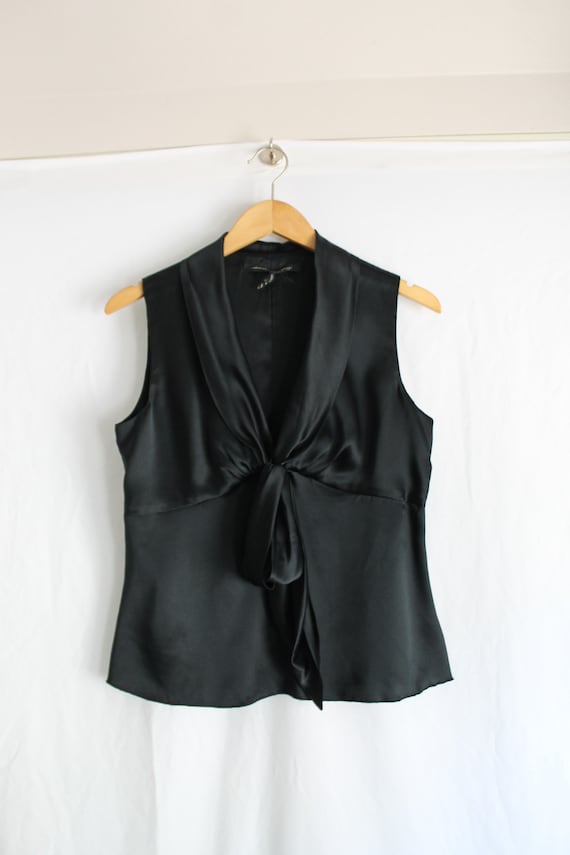 Silk Sleeveless Blouse
