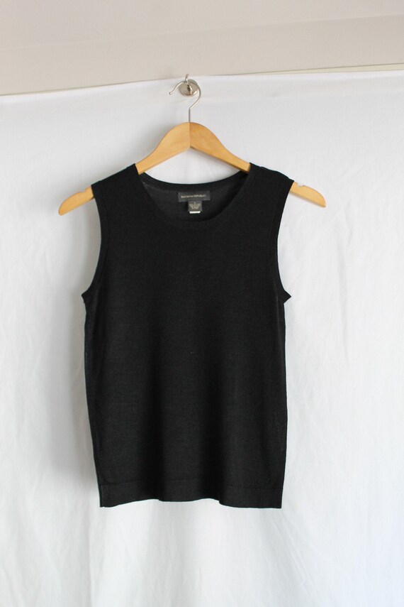 90's Banana Republic Silk Knit Vest