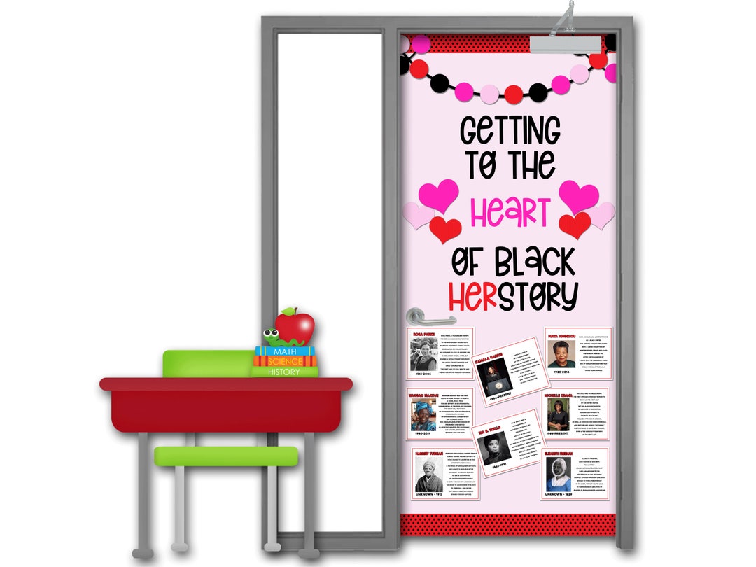 Black History Month Door Decoration Kit, Black Women in History Door  Decoration Kit, February Bulletin, School Classroom Decor, History - Etsy