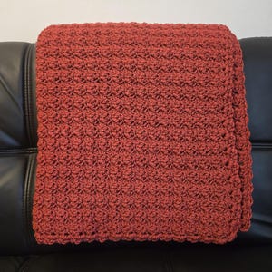 Crocheted Lap Blanket/Crocheted Lapghan