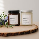 Lemon Candles