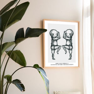 POSTER DI NASCITA in SCALA 1:1, Illustrazione personalizzata per neonato, Regalo di nascita personalizzato, Poster per neonati, Arte murale per neonati, Decorazione per la cameretta dei bambini, Stampa per neonati