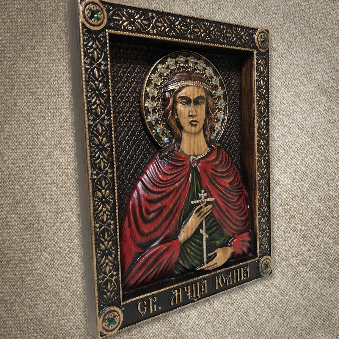 Saint Julia of Carthage Virgin martyr Julia of Corsica Etsy