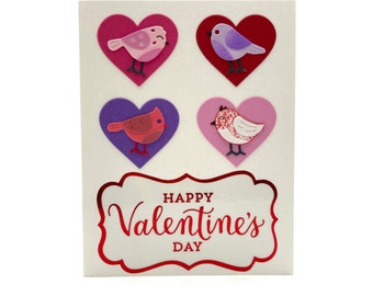 Valentine's Day Card | Bird Heart Card | I Love You