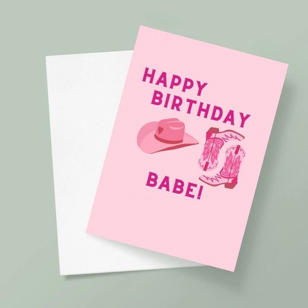Happy Birthday Card Chappell Roan - Etsy UK