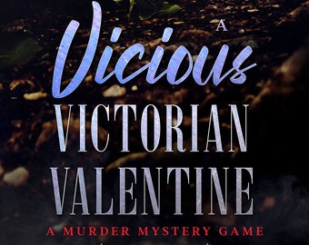 Victorian Murder Mystery Game for 7 players, Download, For Family Games Night, Zoom Party, Team Building Event, Bachelorette Party