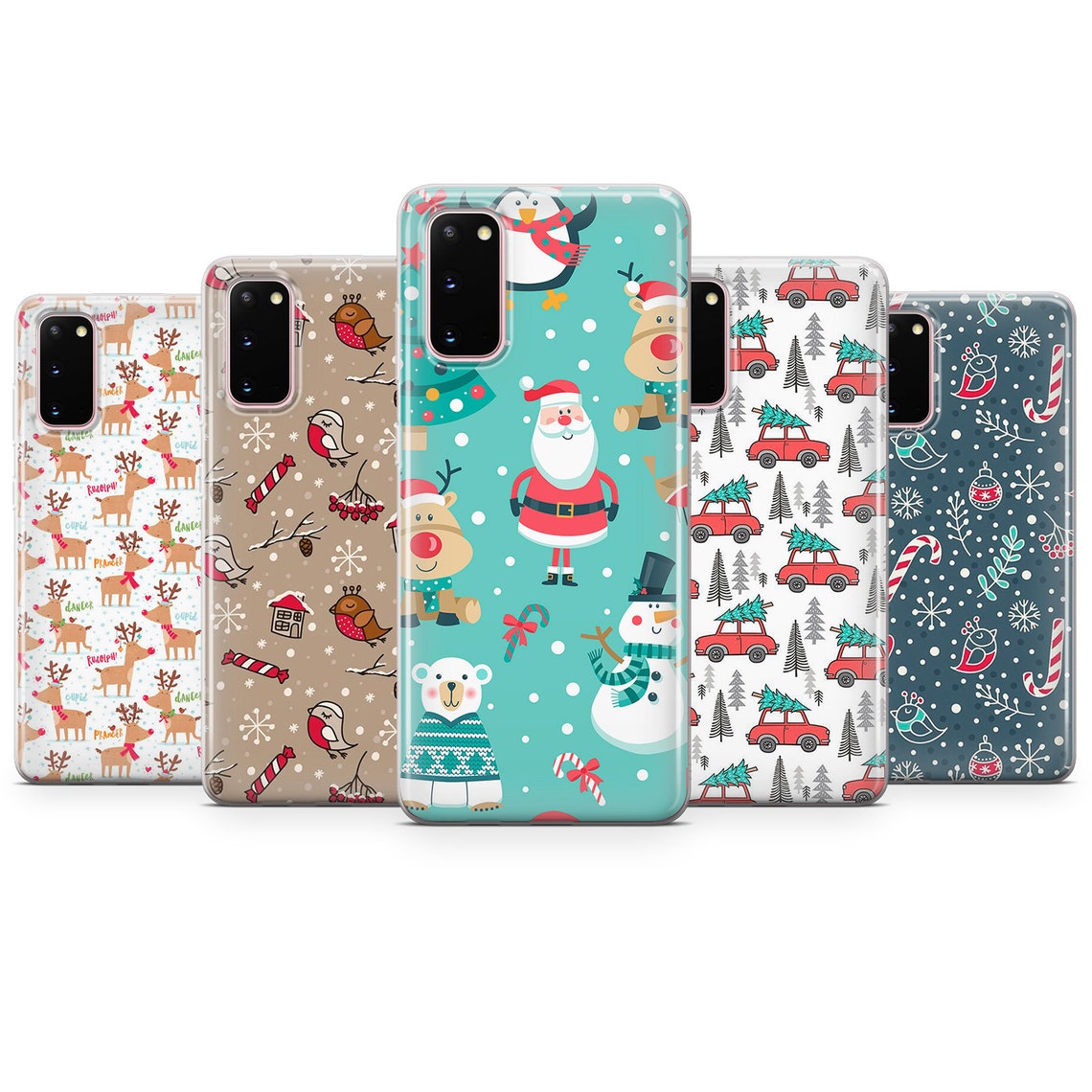 Christmas Phone Case Design for iPhone 12 11 XS XR X 8 Etsy