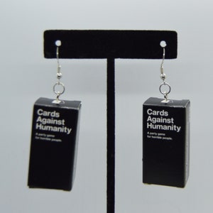 Cards Against Humanity Earrings | Fun Earrings | Toy Earrings | Multiple box editions