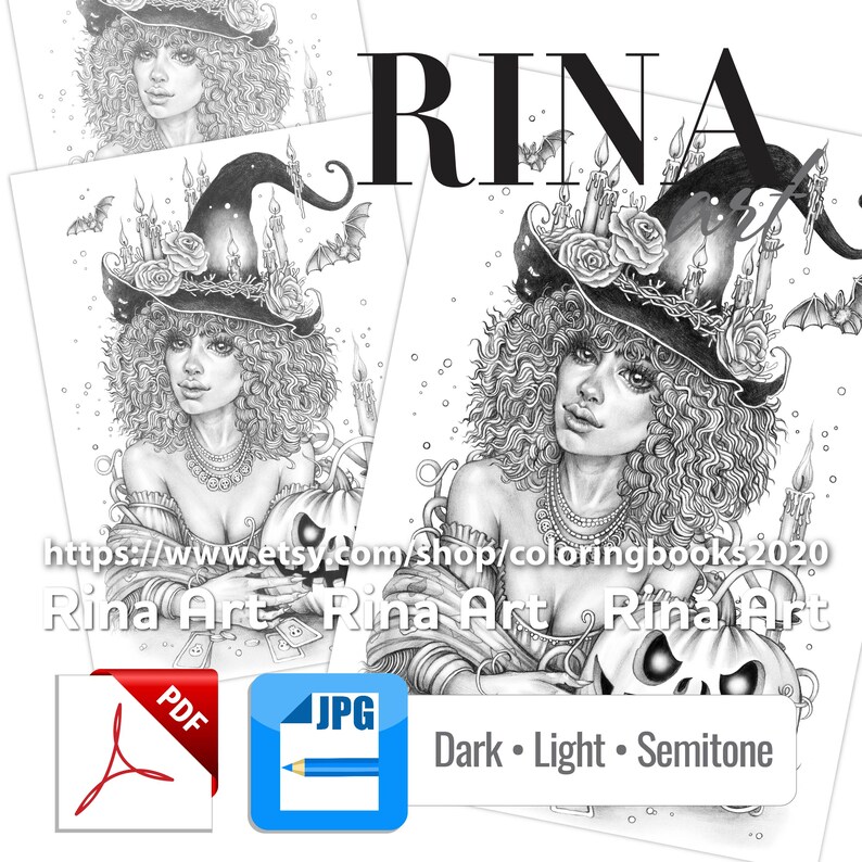 Coloring Page Printable Adult Colouring Etsy