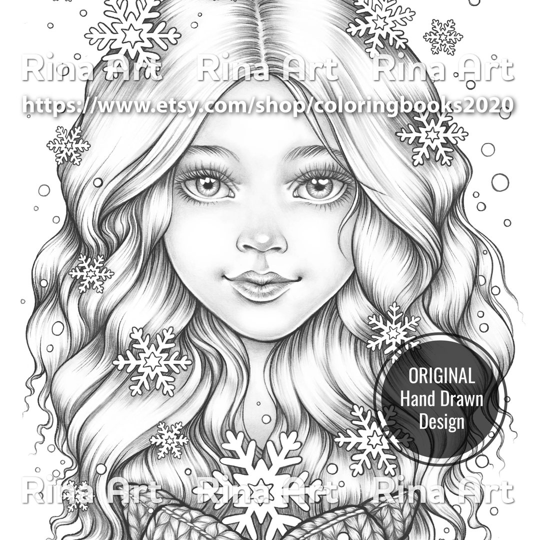 Snowflake | Coloring Page | Printable Adult Colouring Pages Book ...