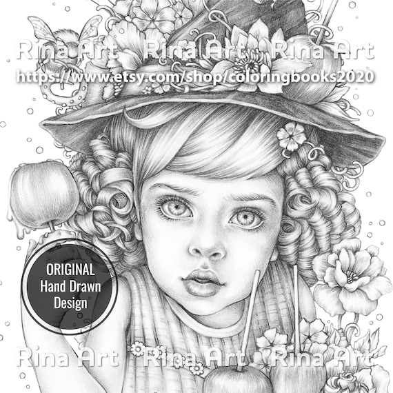 Magic Sweets Coloring Page Printable - Il 570xN.3899008809 Llhd 