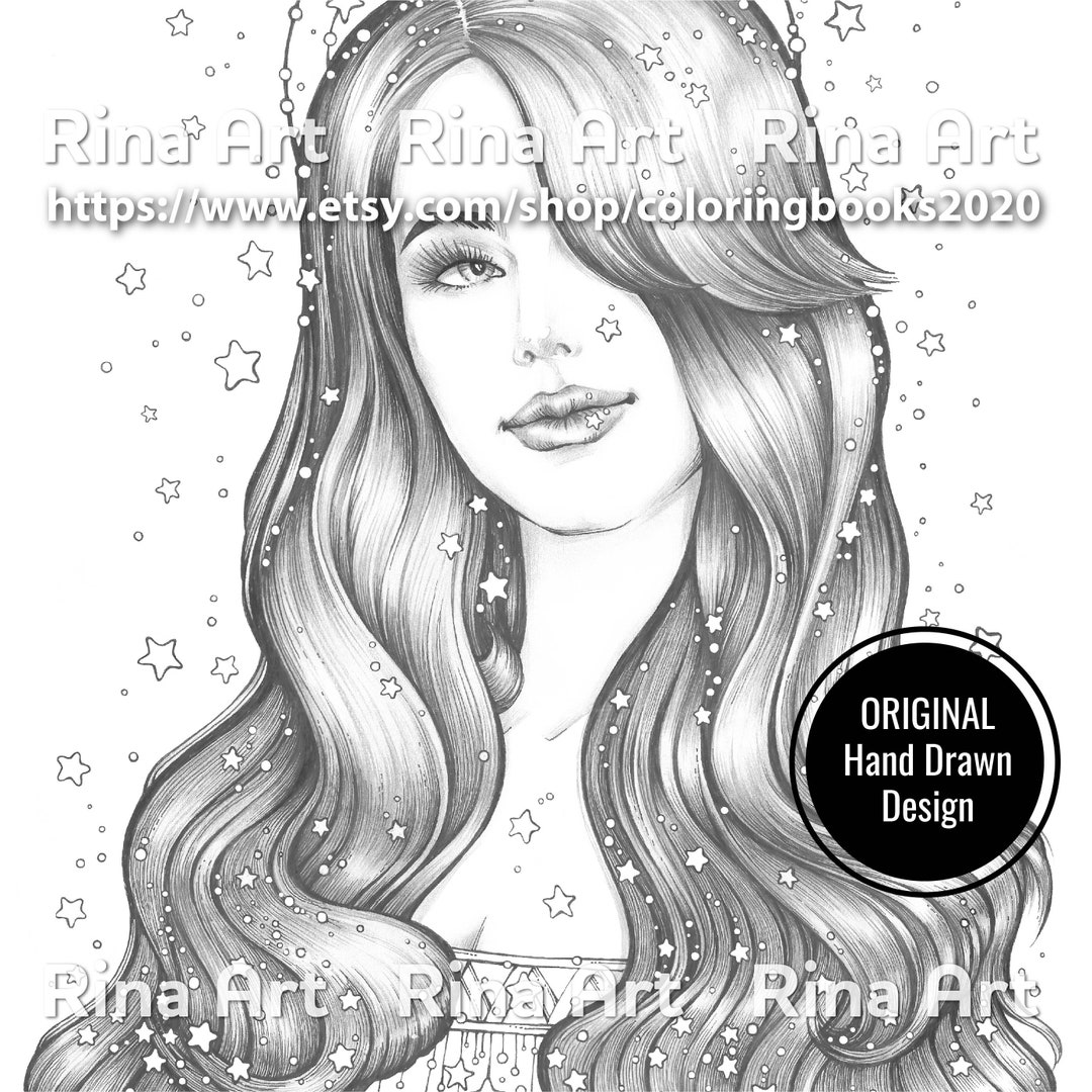 Night | Coloring Page | Printable Adult Colouring Pages Book | Download ...