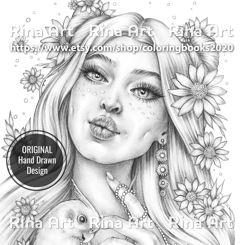 Summer Mood Coloring Page Printable - Il 794xN.3891472125 Bc5v 