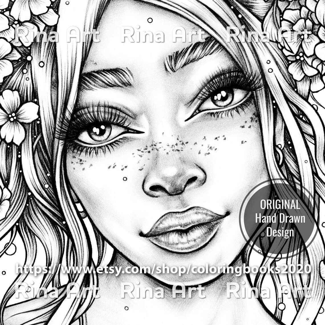 Hydrangea | Coloring Page | Printable Adult Colouring Pages Book ...