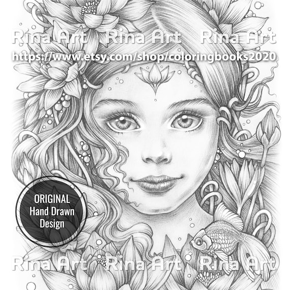 Coloring Books & Watercolor Coloring Pages –