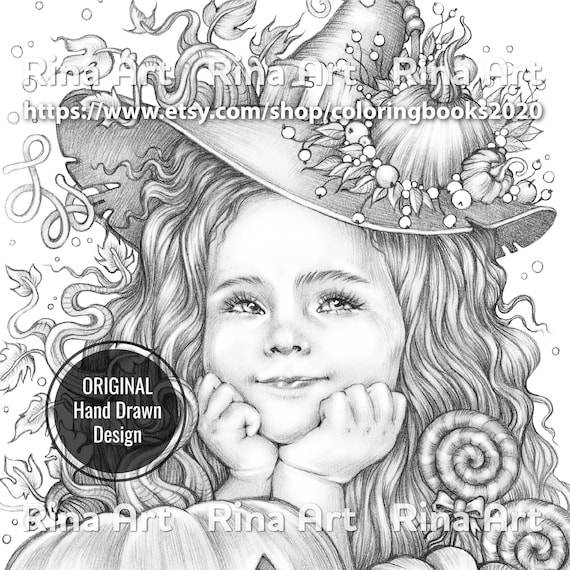 Pumpkin Coloring Page Printable Adult Colouring Pages Book | Etsy