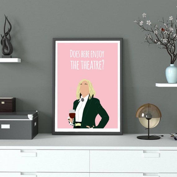 Moira Rose Bebe Schitts Creek Poster Etsy