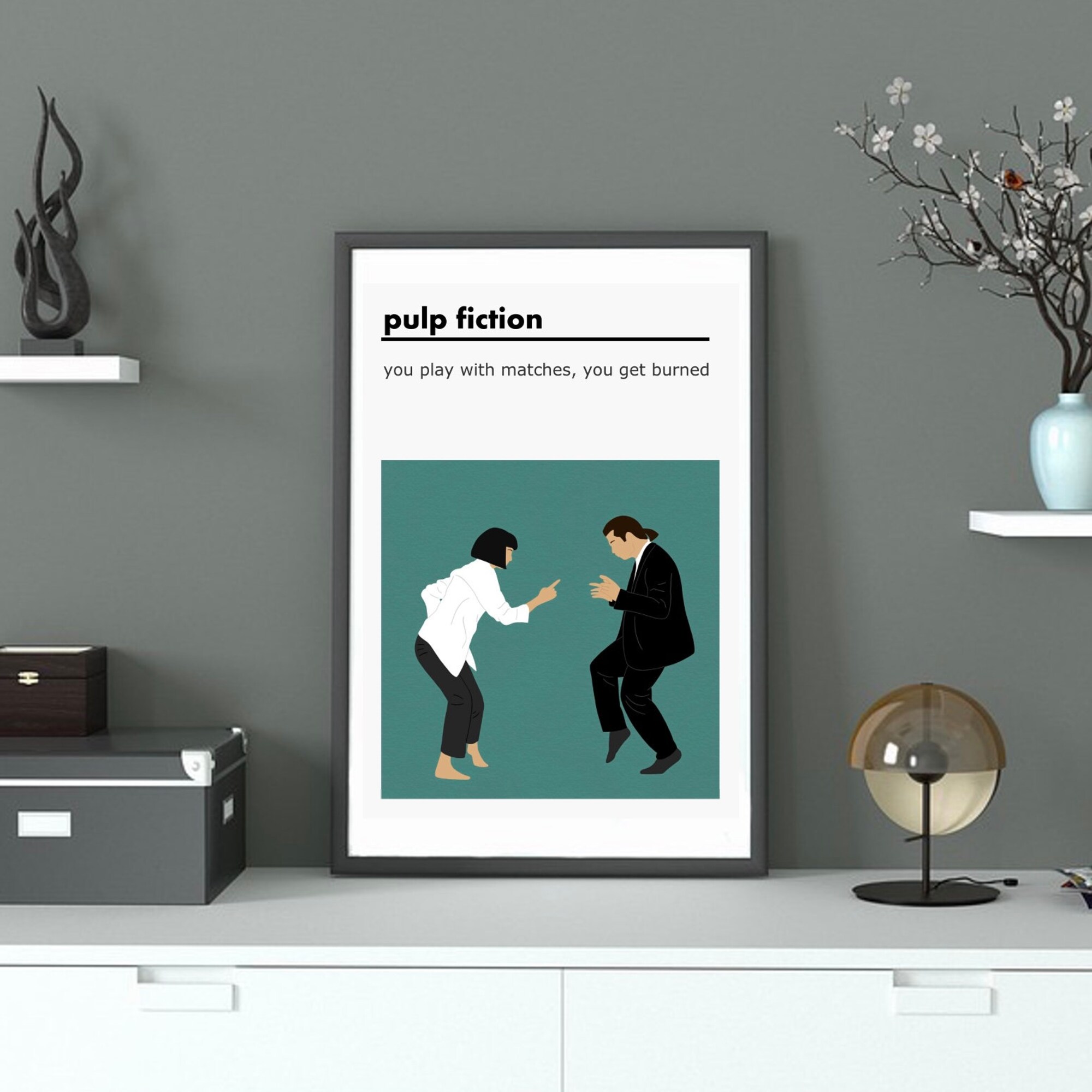 Discover Pulp Fiction Quote Movie Poster