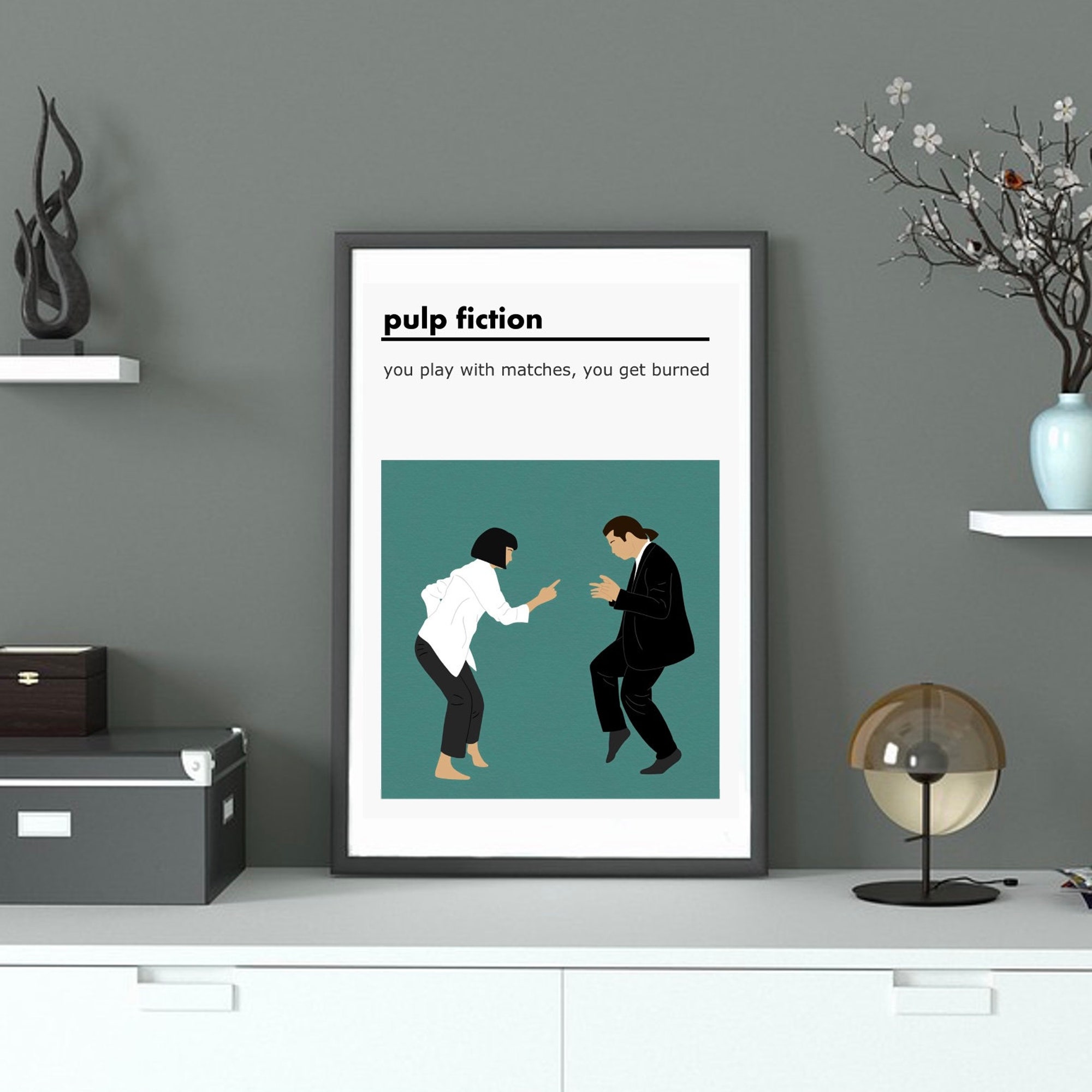 Pulp Fiction Quote Movie Poster