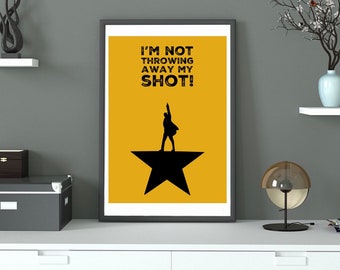 Hamilton Musical Poster / Print