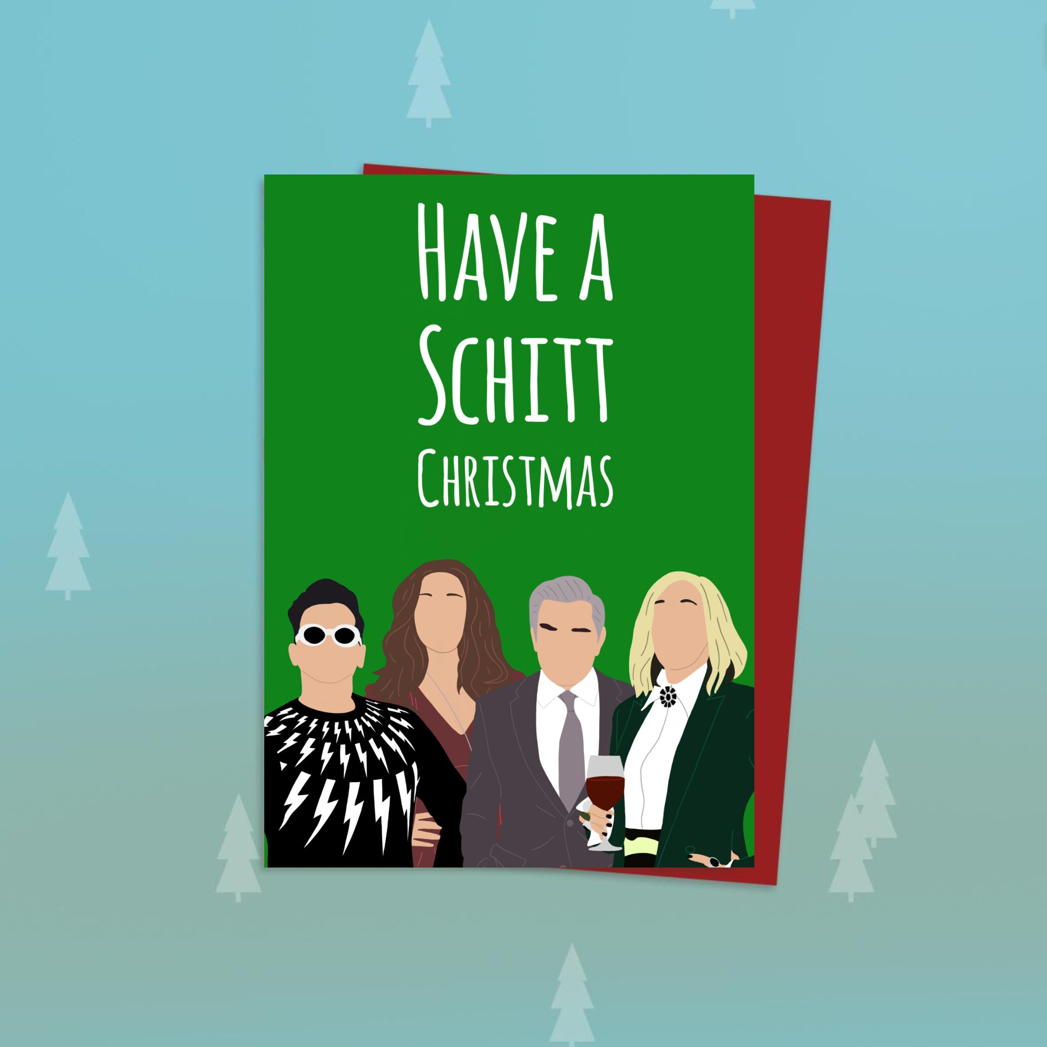 Have a Schitt Christmas Schitts Creek Christmas Card With Etsy Canada