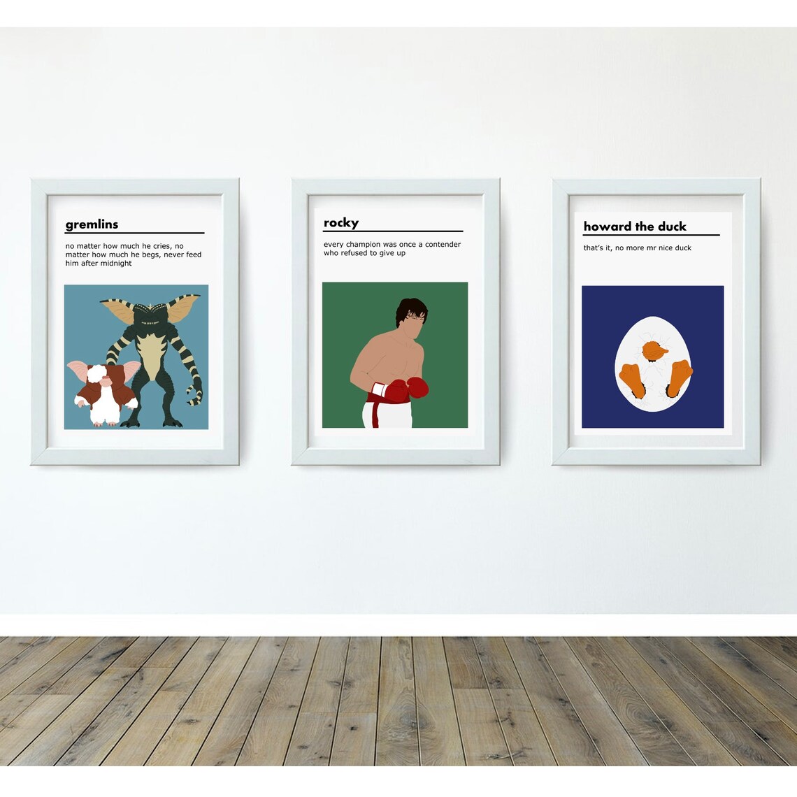 Gremlins Quote Movie Poster / Print Etsy