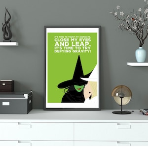Wicked Musical Poster / Print