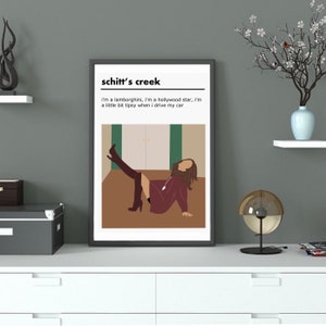 A Little Bit Alexis Schitt’s Creek Print / Poster