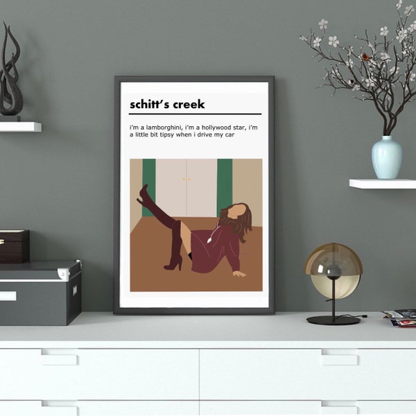 A Little Bit Alexis Schitt’s Creek Print / Poster