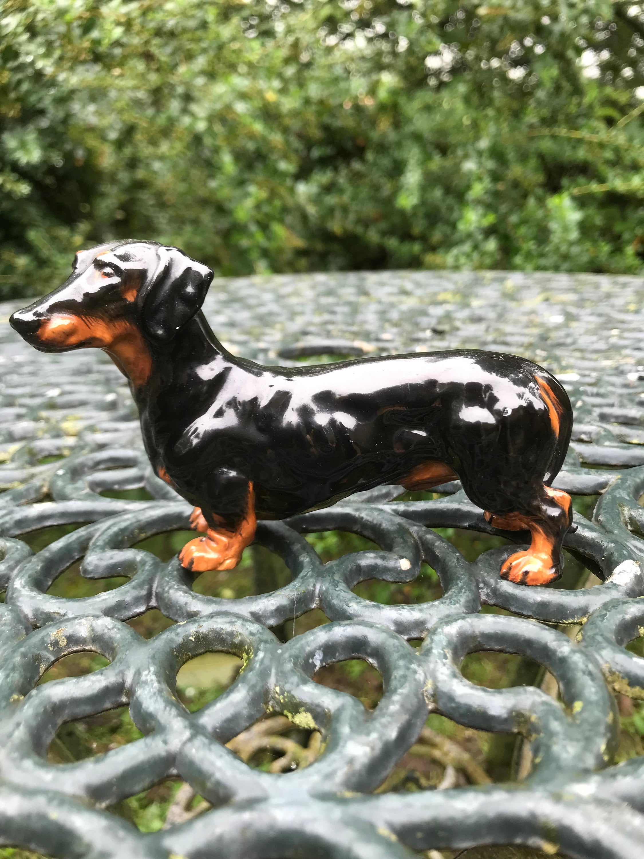 Royal Doulton Dachshund - Etsy Canada